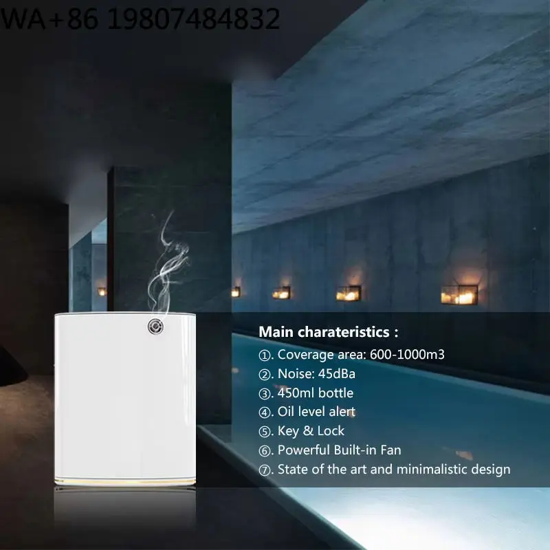 Wifi App Controlled Waterless Scent Diffuser Multifunctional Fragrance Sprayer Air Freshener For  Hotel Custom Decor Scent