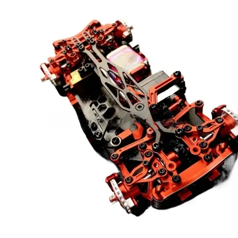 For ZERO-Z DZ01 AWD All Metal Drift/Racing 1/28 RC Car Frame XRX DRZ ATM Driftart Wltoys K989 K969 -Q Mini-Z Kyosho