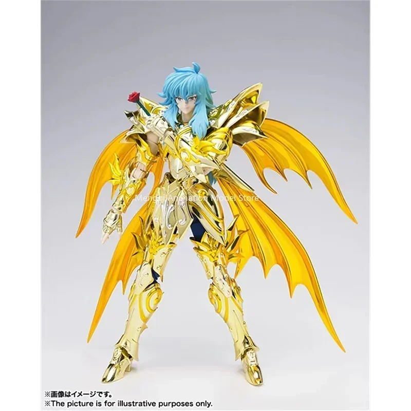 

In Stock BANDAI Saint Cloth Myth EX Pisces Aphrodite Golden Soul Anime Movable Collectible Figure Model Toy