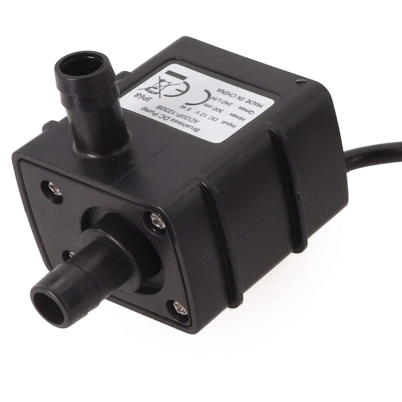 

Бесшумный погружной насос постоянного тока, 1 шт., миниатюрный водонепроницаемый центробежный насос для промышленного циклического охлаждения