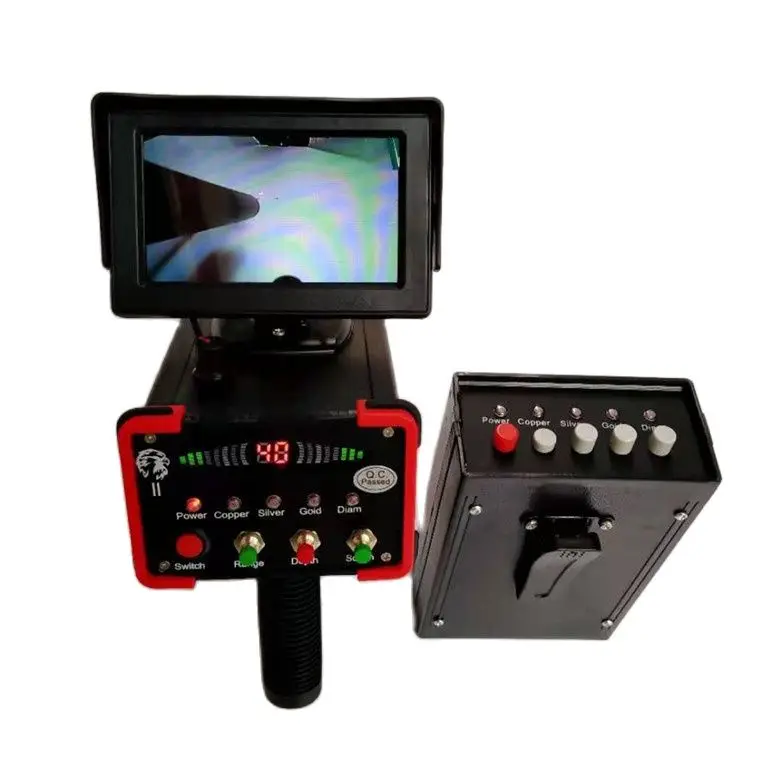 Black hawk = new generation of infrared remote handheld metal detector to detect underground copper gold and silver and precious