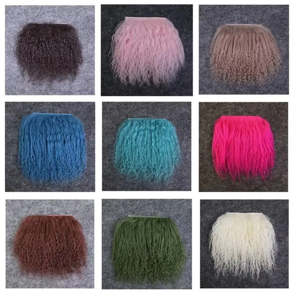 Fake Hair BJD Hair Row Hair Raw Synthesis Wig Handmade Hook BJD Hair Wefts Diy Hair Hair Wefts BJD Diy Hair Dolls Accessories