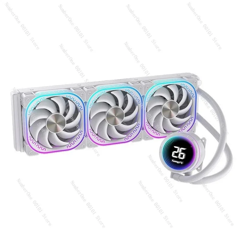 Water-cooled radiator | ARGB cooling with temperature display