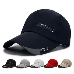 Fashion Men's Summer Hat Sport Baseball Caps Outdoor Running  Visor Cap Sunscreen Cotton Mesh Snapback Caps for Men Women