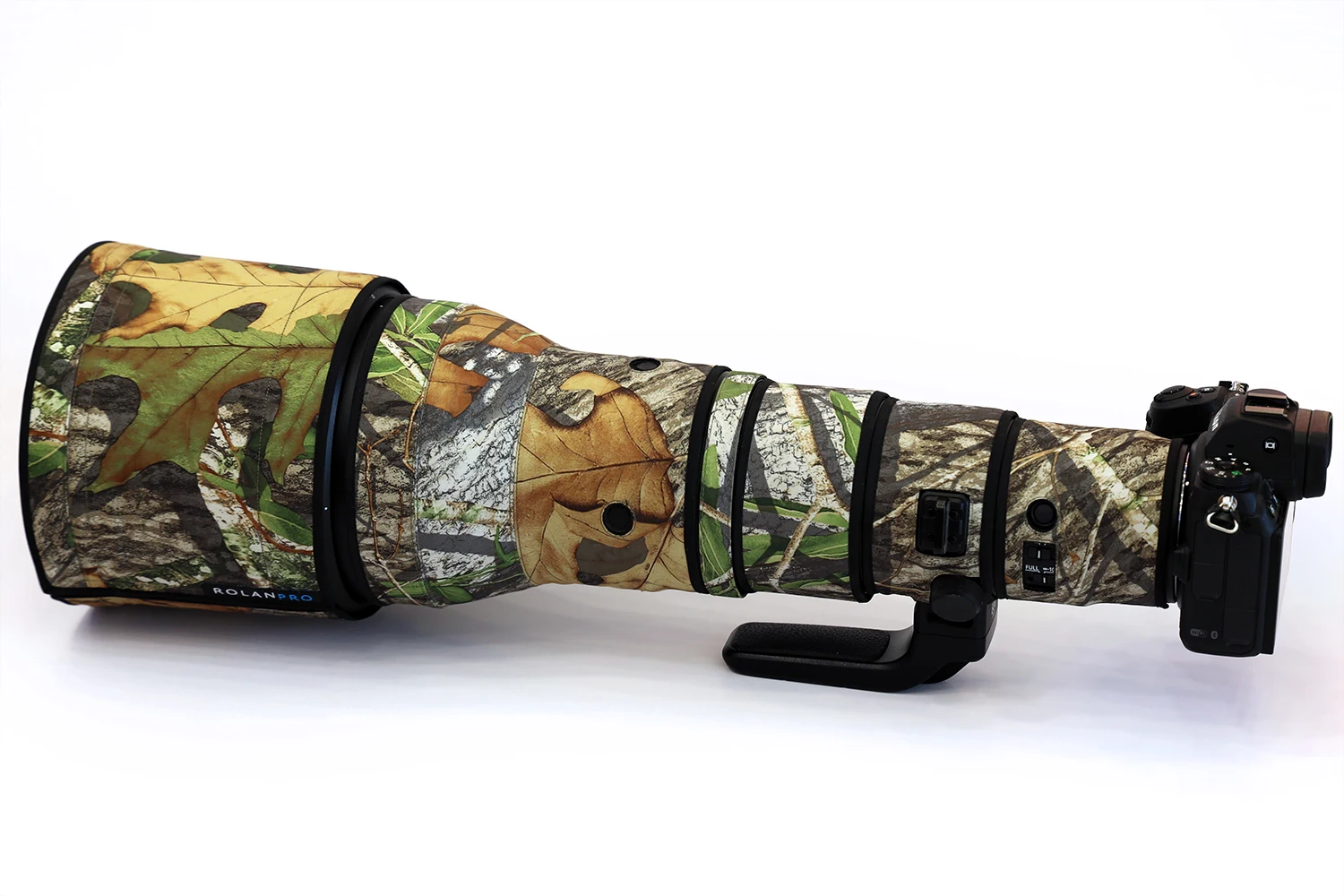 ROLANPRO abrigo de lente de camuflaje impermeable para Nikon Z 800mm F/6,3 VR S funda protectora Nikon Z800mm f6.3 funda para pistolas