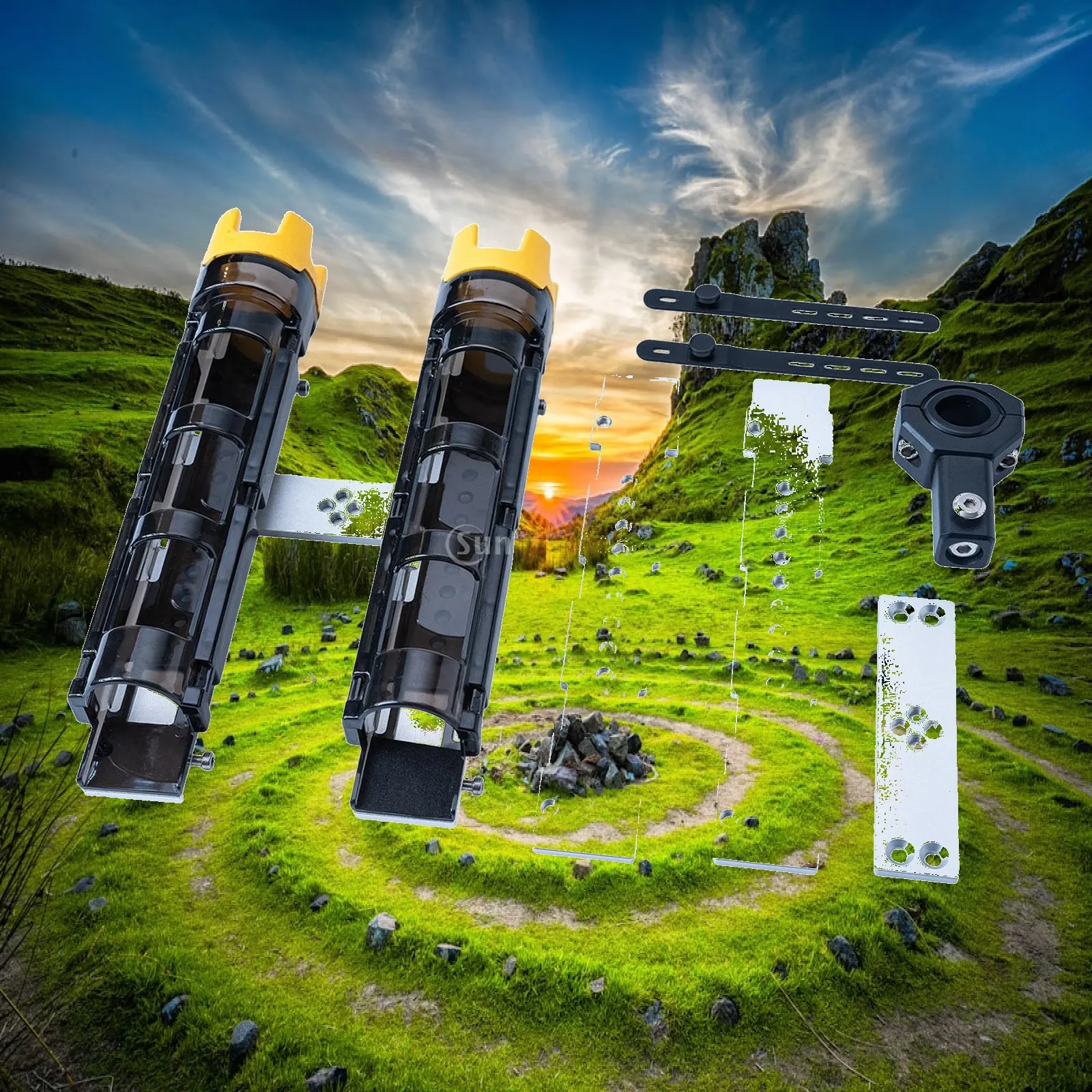 anti-vibration-fishing-pole-holder-aluminum-alloy-multi-slot-bracket-mount-for-vehicle-scooter-outdoor-storage