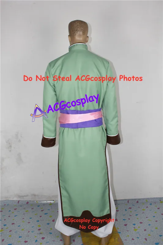 Xenogears Citan Uzuki Cosplay Costume acgcosplay include buckle props