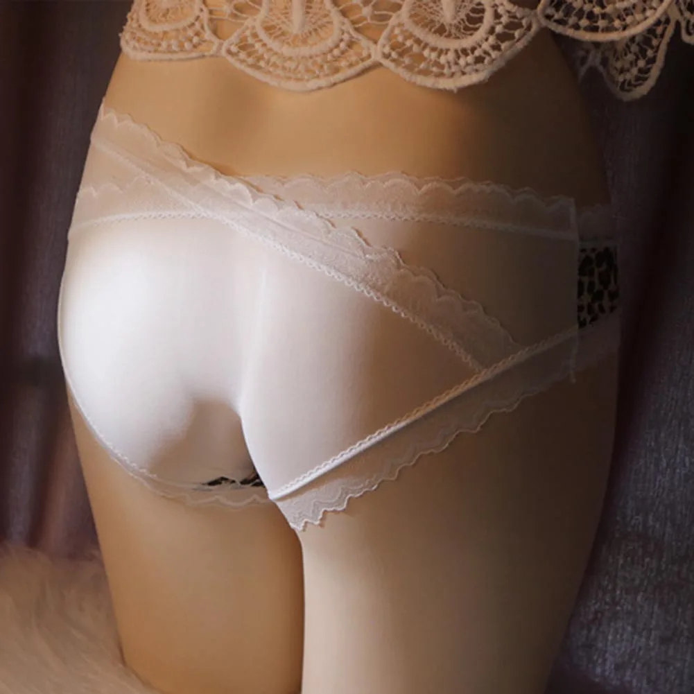 Sissy Lace Transgender Camel Toe Underpants Sexy Shapping Underwear Men Gaff Thong Gay Fake Vagina Crossdresser Panties Briefs