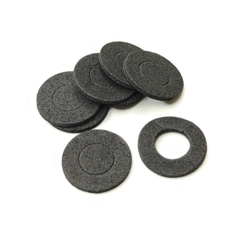 225Pcs Car Clips Sponge Pad Universal Car Door Panel Plastic Fastener Cushion Shockproof Sound Insulation Sponge Pad