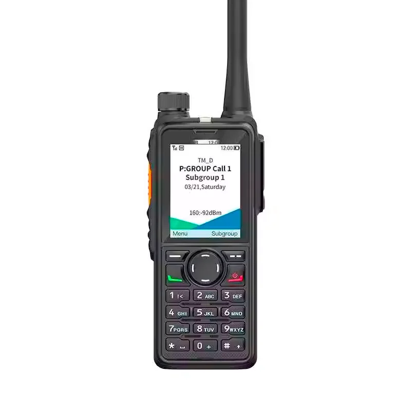 HP785 HP788 DMR Walkie Talkie Digital, layar warna Ip68 tahan air Radio GPS talkie walkie professionnel