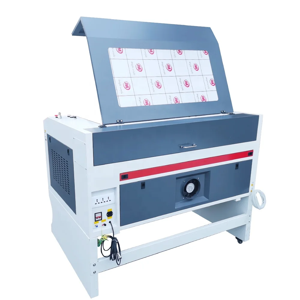 Hot sale 60w 80w 100w laser engraver 4060 6090 CCD camera co2 laser cutting machine