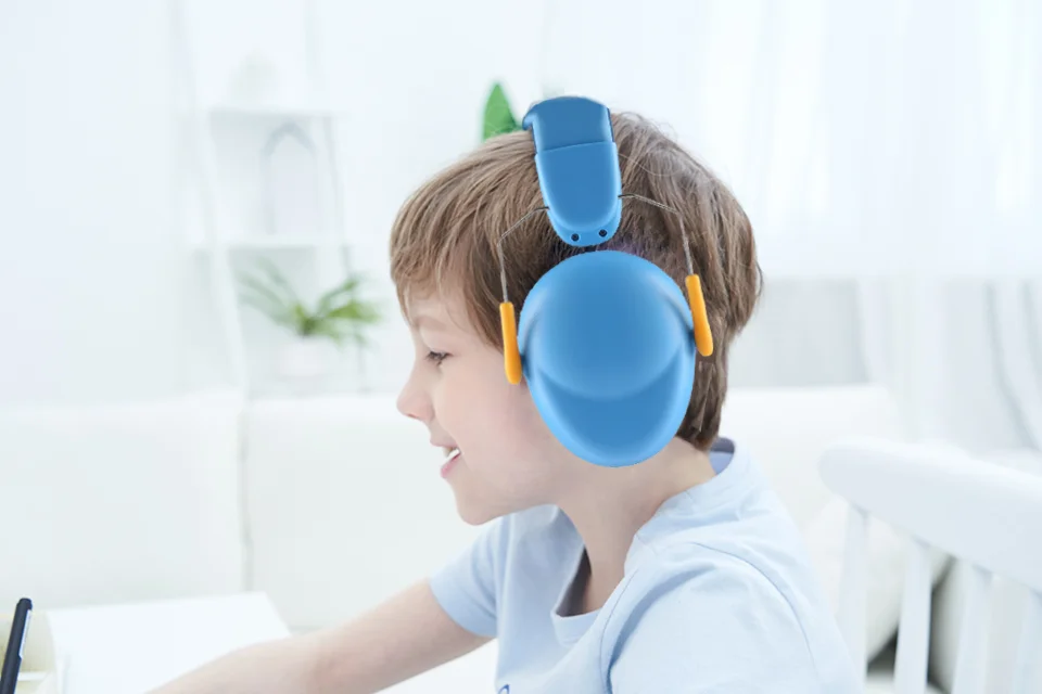 Ear Protection for kids Earmuffs Baby Noise Reduction hearing Defenders children Protector muffs Adjustable Safety NRR 25db