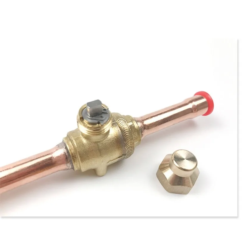 

6-22mm Solder Ball Valve, Refrigeration Unit Service Valve Accessories for Cold Storage Central Air Conditioning