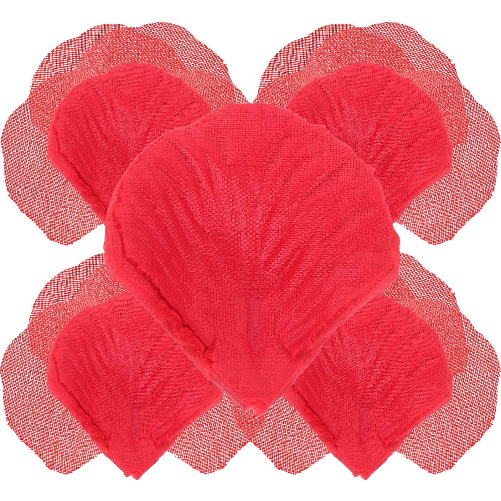 

1000Pcs Silk Cloth Rose Petals Red Simulation Romantic Fake Flower Petals Wedding Valentine Party Anniversary Proposal