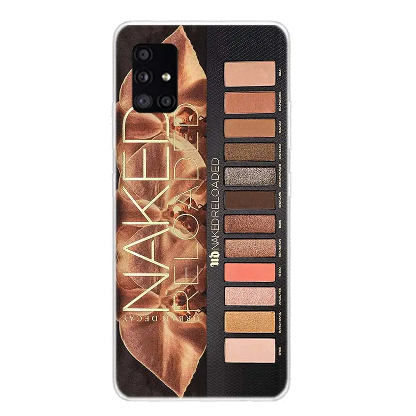 Glam Makeup Eye Shadow Box For Samsung Galaxy A15 A14 A13 A12 A55 A54 A53 A52 Phone Case A32 A35 A34 A33 A25 A24 A23 A22 A04S A0