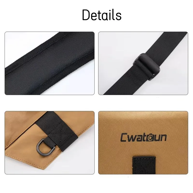 Camera Bag Vintage Camera Backpack Water-resistant Canvas Camera Shoulder Case Travel Photography Bag for Canon Nikon