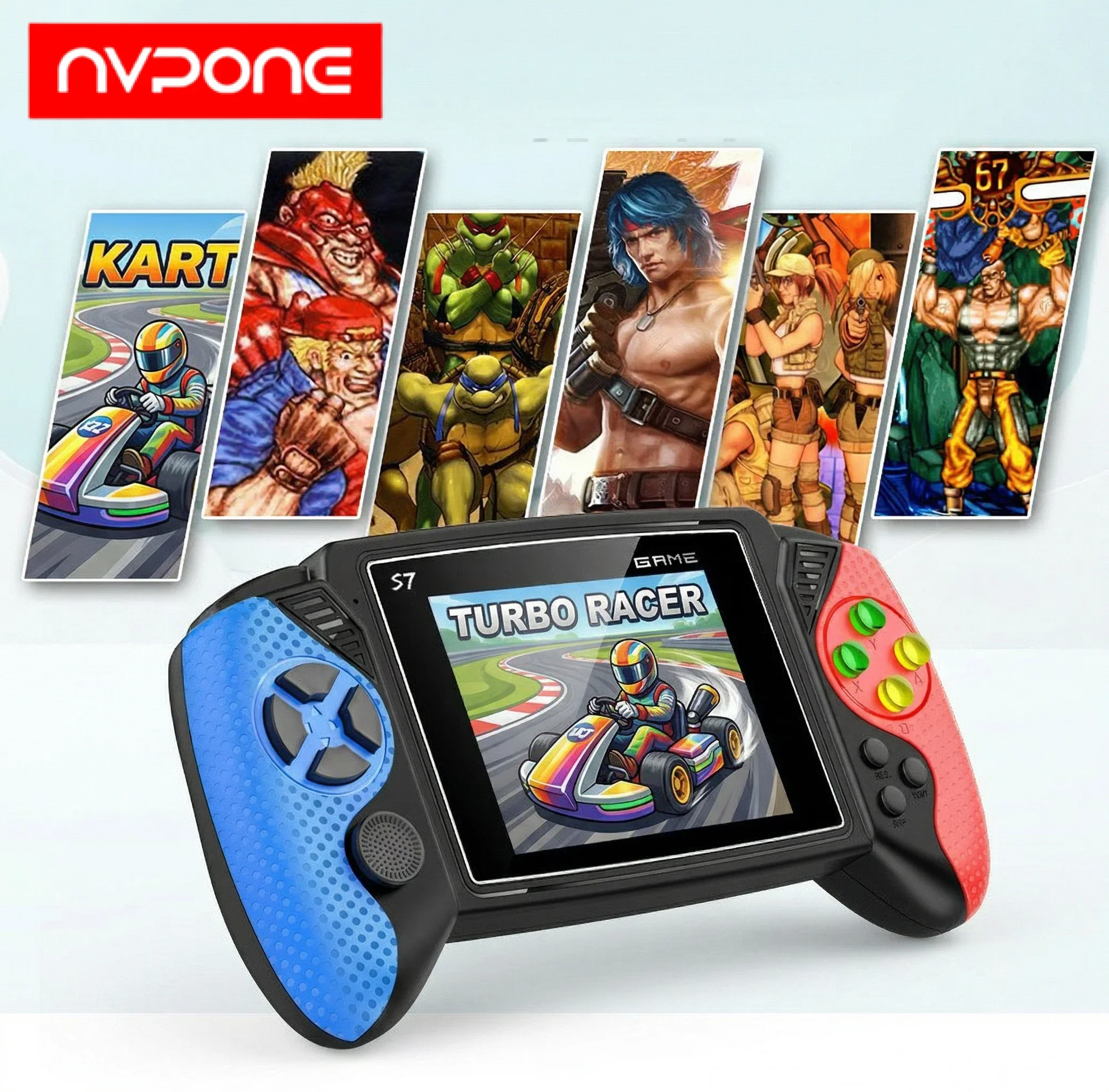 Gaming Console Kids - Console de Jogos Portátil S7 Retro