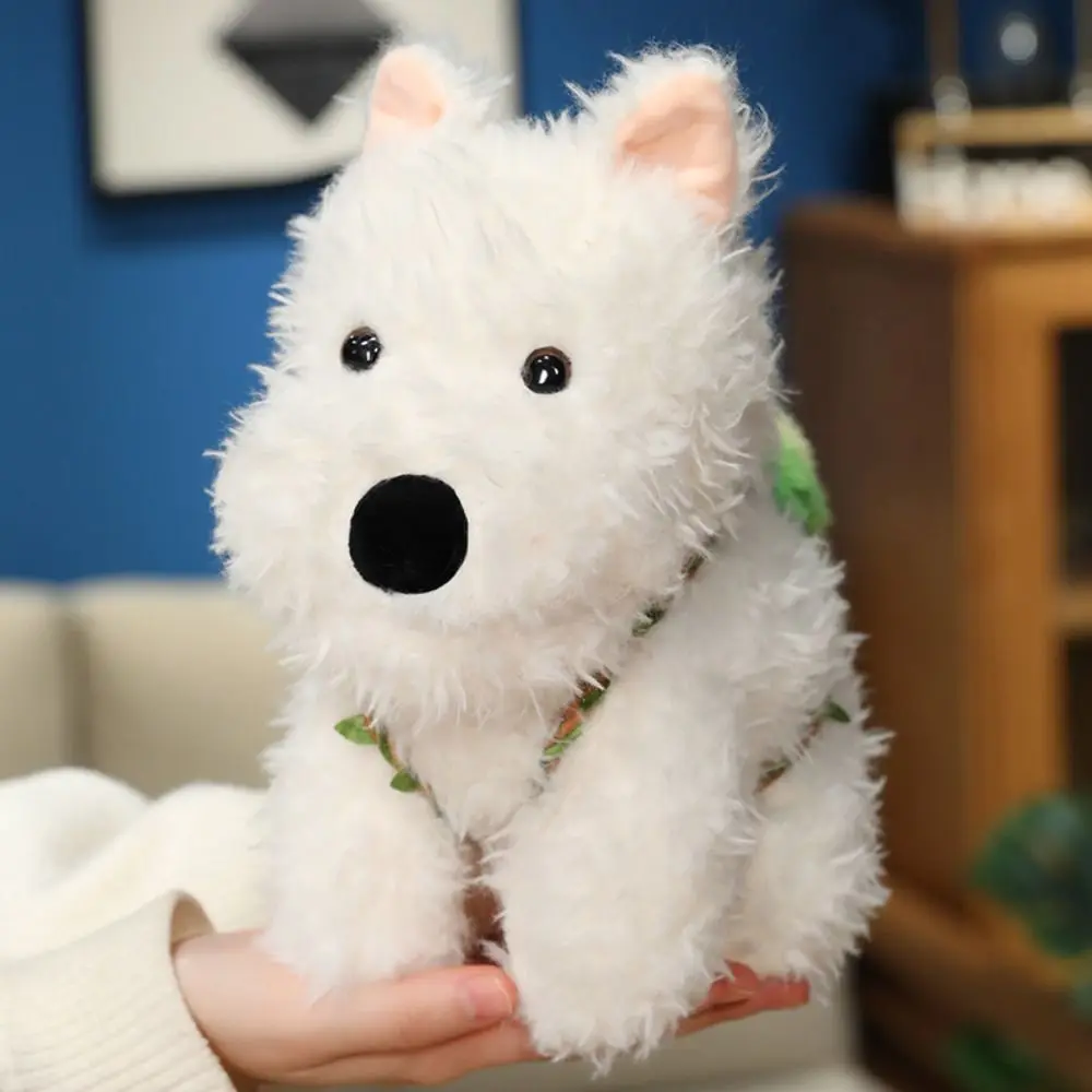 

Sleep Pillow Puppy West Highland Dog Soft Cute Dog Lovely Stuffed West Highland Dog