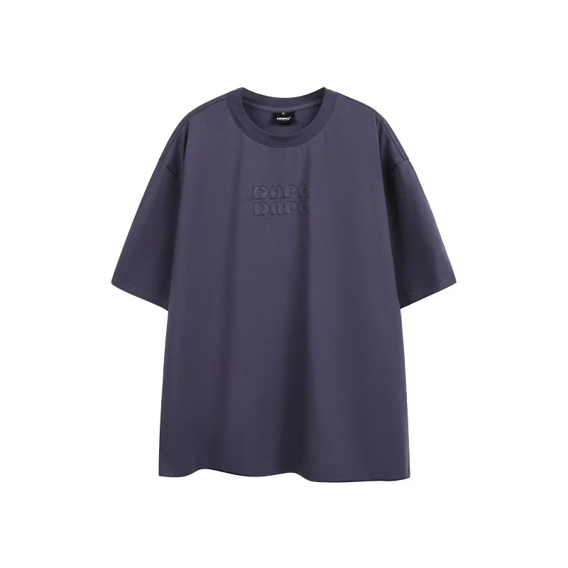 

Summer New Mens T-shirts Japanese Streetwear Letter Embroidery Graphic Tees Unisex Loose Casual O-neck Short Sleeve T Shirts Man