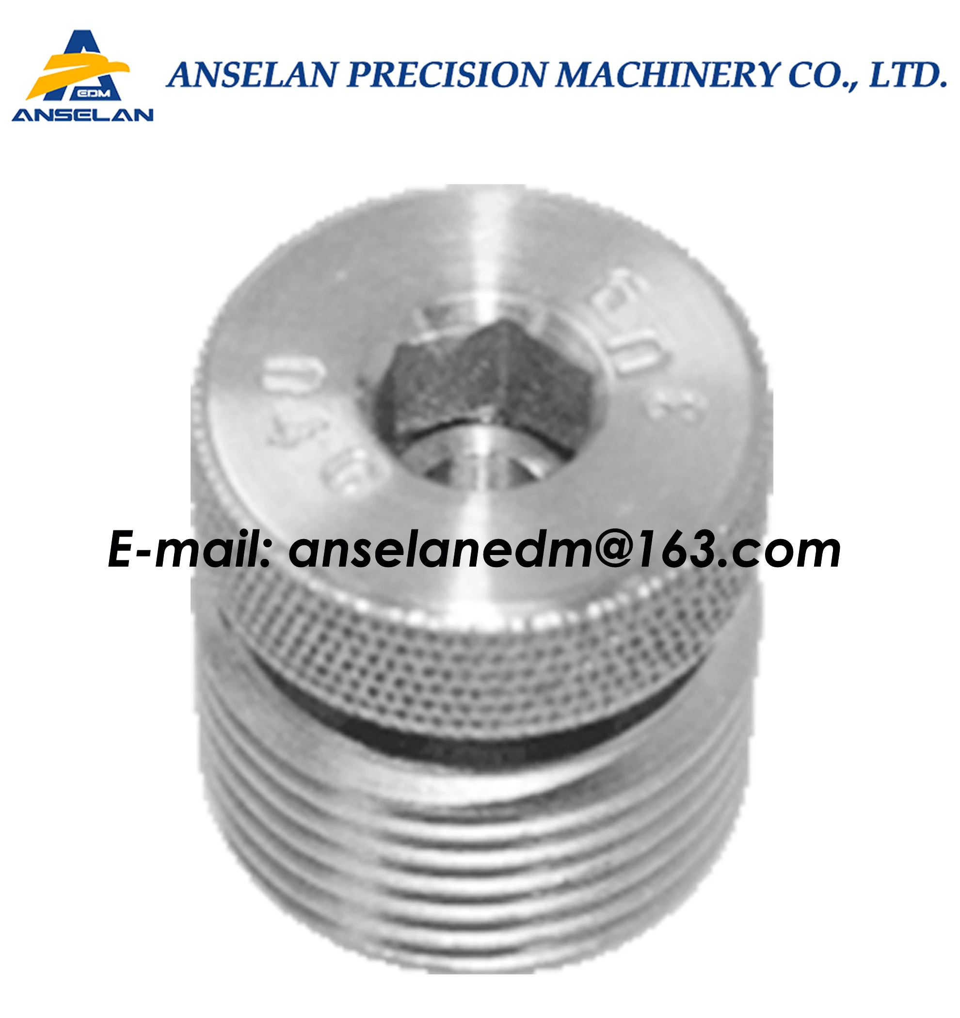 X053C524G51 M120 edm Set Screw upper ID=0.4mm for Mit subishi H1,HA,SA,SB,SZ machine AF3 AF2 type X053-C524-G51 Set Screw M120