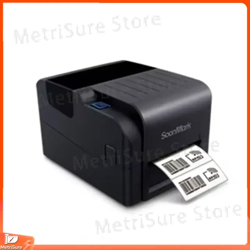 Thermal Transfer Barcode Label Printer for Jewelry Asset Tracking Labels Industrial Labeling