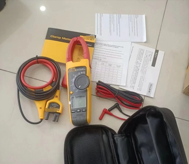 stock original  Flukes  381 Remote Display True RMS AC/DC Clamp Meter with iFlex clamp meters 1000a