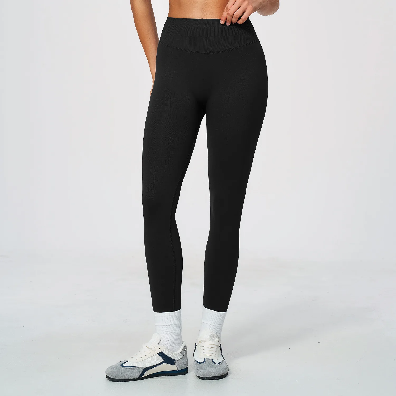 DINGPAI Summer Super Soft Fabrics High Waist Seamless Leggings Gym Yoga Pant Running Workout Tights Push Up Sport Leggings Women