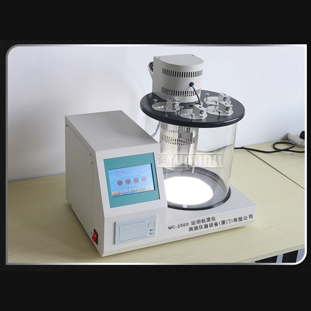 Fully Automatic Oil Kinematic Viscometer Viscosity Tester for Lubricating Oil , Asphalt , Petroleum , Engine Oil ,Diesel