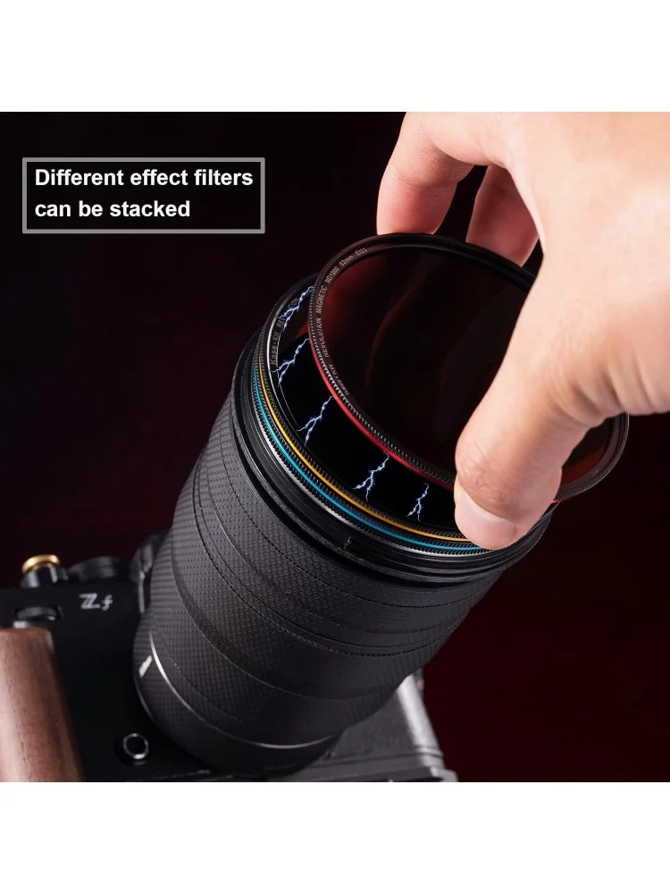 Kase KW Revolution Plus  Master Magnetic Filters Kit CPL ND8 ND64 ND1000 Shockproof Glass Lens Cap Storage Bag
