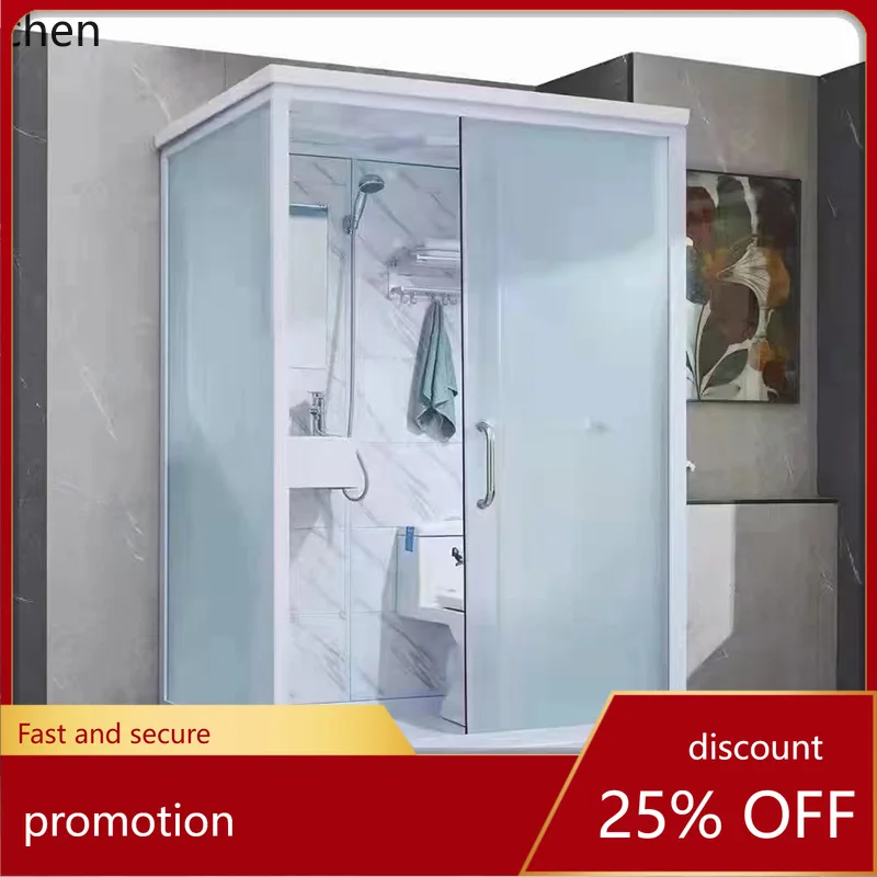 CZ Integrated Shower Room One-piece Quick Assembly Integrated Bathroom One-piece Bathroom Toilet