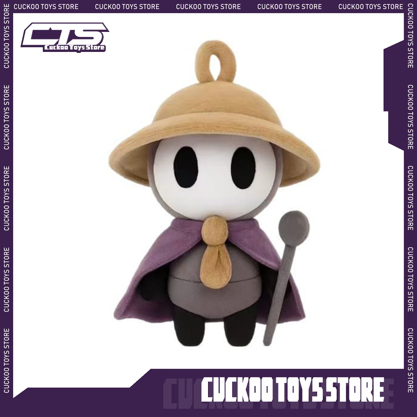 Nuevos muñecos de peluche de caballero hueco, campana, bestia, muñeca de algodón, colección de muñecos Sherma de Silksong suave, bonito juguete de decoración para habitación, regalo de cumpleaños