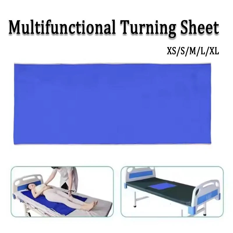 Multifunctional Turning and Transfer Mat Sliding Strap for Bedridden Patients Assistive Device for Elderly with Limited Mobility