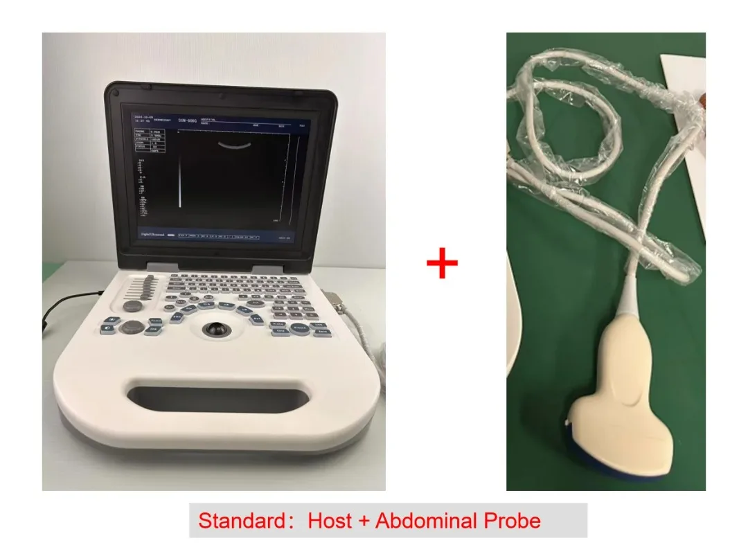 

Veterinary Portable Echo Ultrasound Device Machine Black and white Sun-806G