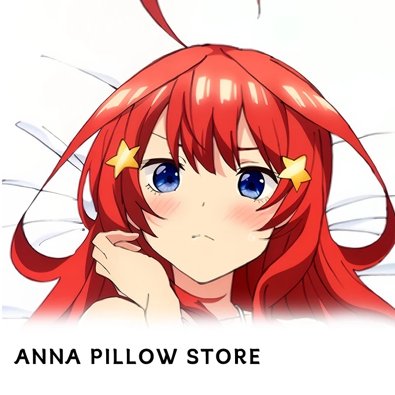 Dakimakura Anime Go Toubun No Hanayome Nakano Yotsuba Double sided Print Life size Body Pillow Case Cover Pillowcase