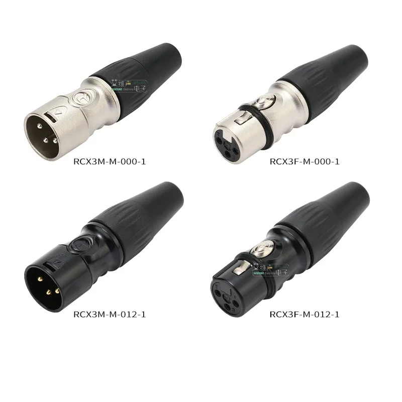 1pcs REAN YONGSHENG NEUTRIK Cannon male/female plug microphone line audio balance XLR YS176 YS177 YS136N YS186 YS187 fever hifi