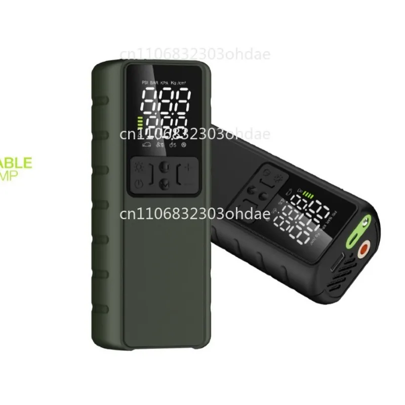 

Popular Hot sell Portable Intelligent Wireless Air Pump for Cars Auto-Charging Stopping Digital Display 12V CE Certified for Ele