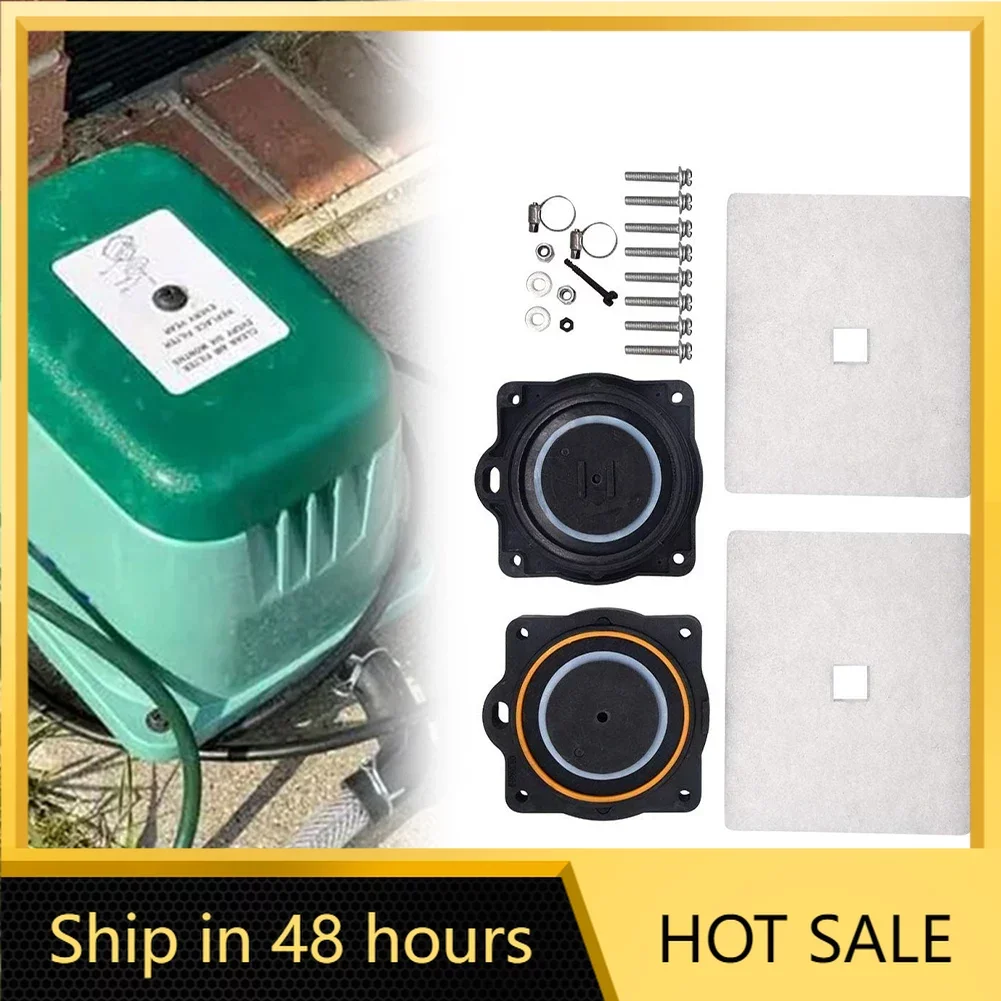 Kit de Reconstrução da Bomba de ar para Hp80 Hp60 e Hp800110 Clearstream Cs103el Diaphram Parafusos de Filtro Grampos Para-sopro