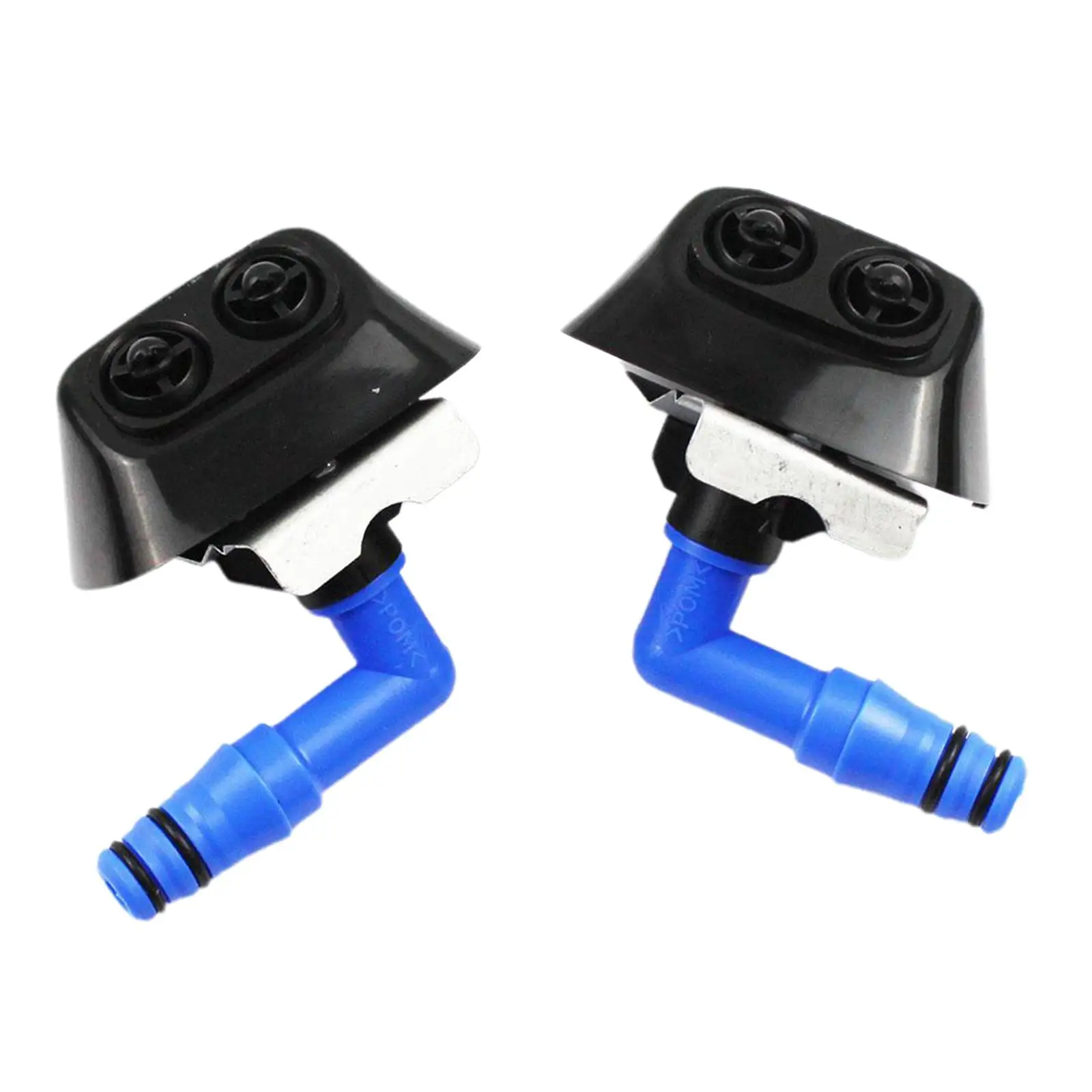 

Headlight Washer Sprayer Nozzle Jet Replacement Kit Metal Plastic Water Shield Cap Accessories for Saab 9-3 93 Car Bumper