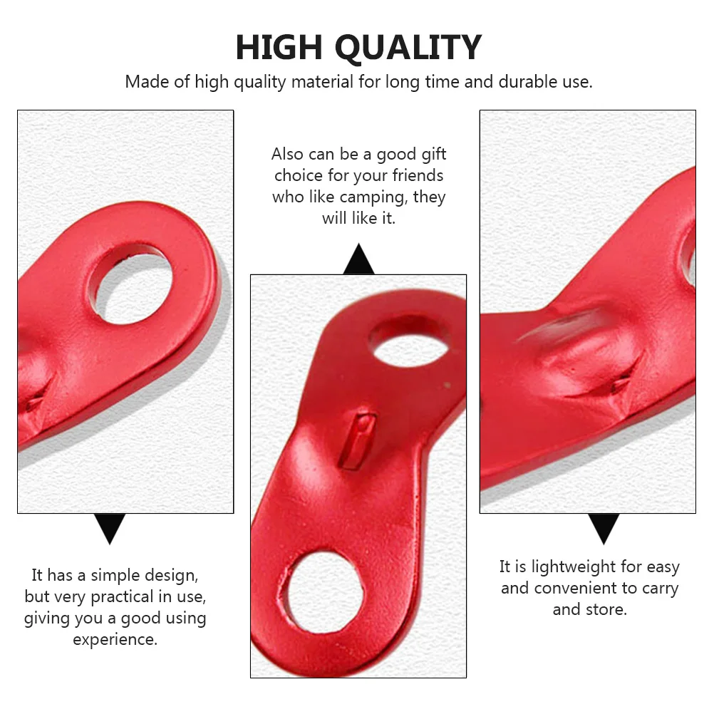 

30 Pcs Tent Wind Rope Buckle Camping Strap Tarp Webbing Elastic with Hook Pack Forging Supplies Buckles Straps Record