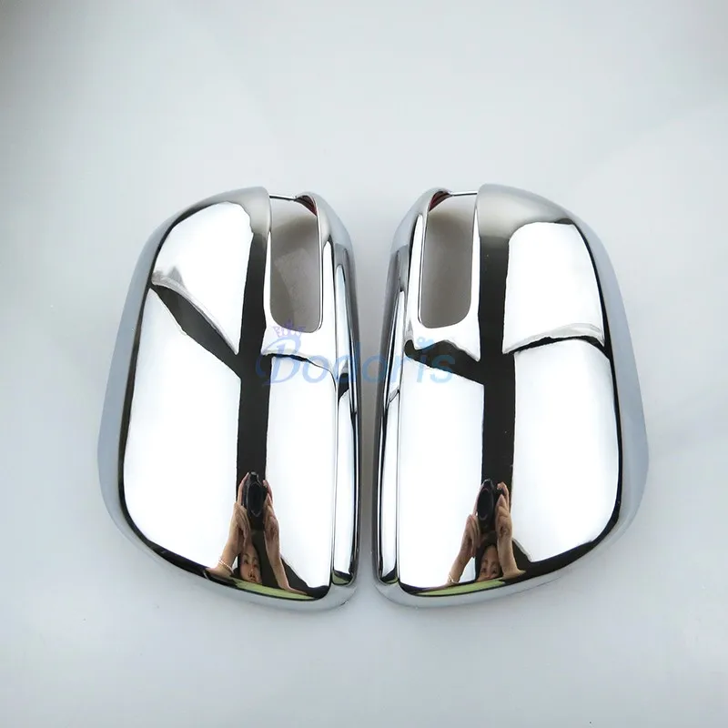 For Toyota Alphard 2.0 Vellfire AH20 2008 2009 2010 2011 2012 2014 2015 Chrome ABS Side Wing Mirror Cover Rearview Caps Overlays