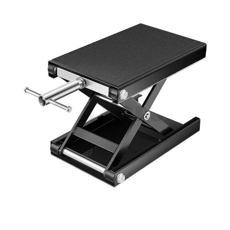 

Motorcycle Center Stand Scissor Hoist Jack Lift Stand Portable Bike