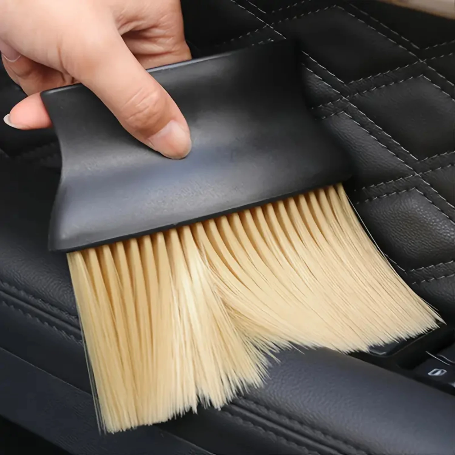 

Auto Interior Dust Brushes For Cleaning Interior And Exterior, Car Cleaning Brush Duster, Soft Bristles Detailing Brush Dusting