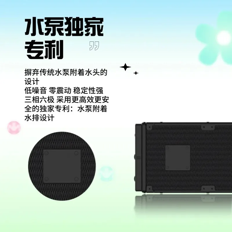 Workstation CPU Water Cooling Heat Sink Integrated Silent A-MD EPYC SP5/SP3/4677/4189/3647