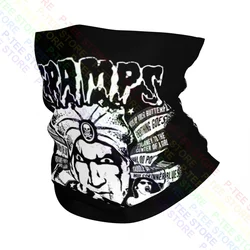 The Cramps Vince Ray Stay Sick Psychobilly Album Poison Ivy Bikini Girls Neck Gaiter Bandana Scarf Face Mask Anti-uv