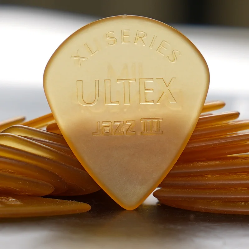 Dunlop 427R – plectres de guitare électrique acoustique, 1.38mm, matériau JAZZIII ULTEX, dur et résistant à l'usure, 6 pièces