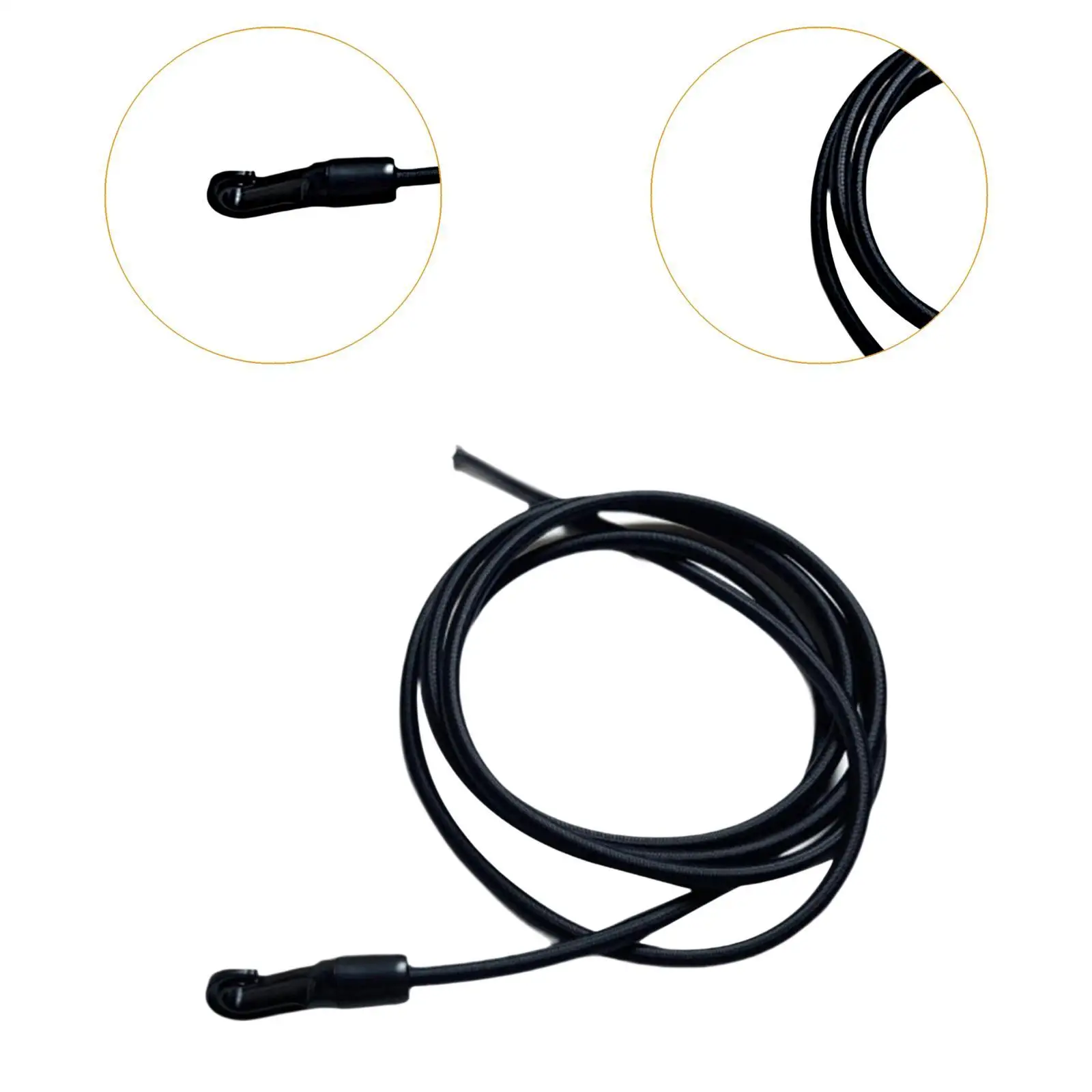 Rowing Machine Pull Belt Elastic Rope Rope Length 2.5M Diameter 8mm Bodybuilding Accessory Replacement