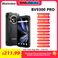 [World Premiere] Blackview BV9300 PRO Rugged Smartphone Helio G99 Android 13 Mobile Phone 8GB 12GB RAM, Dual Display Cellphones