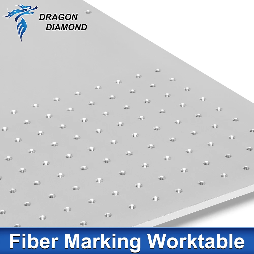 Fiber Marking Worktable Aluminum Working Platform 350*550mm For Co2 Fiber Laser Marking Machine