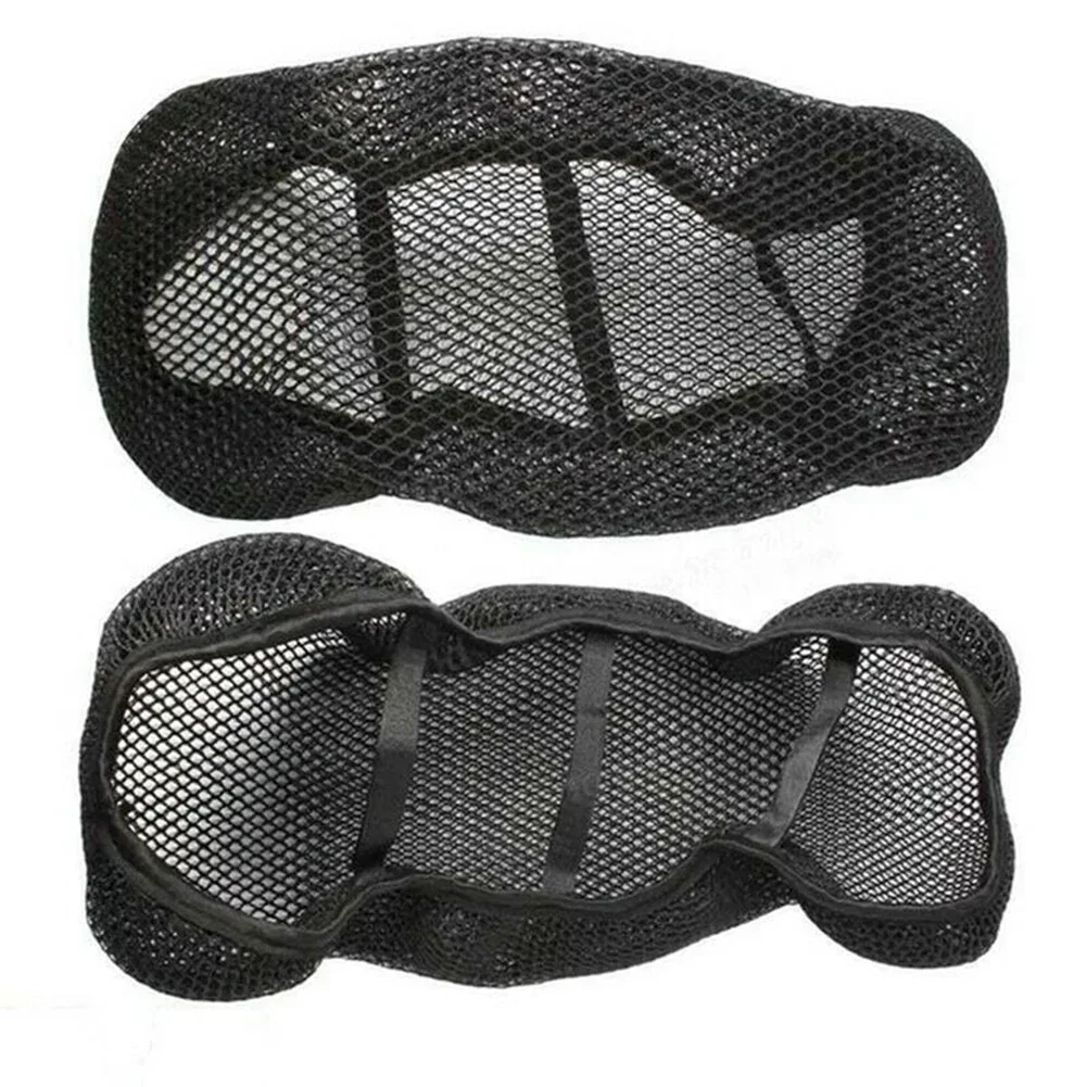 Motorcycle Seat Cover Pads Breathable Motorcycle Cushion Polyesters Mesh Motorbike Anti-Slip Durable Cushion Net Moto Accessory