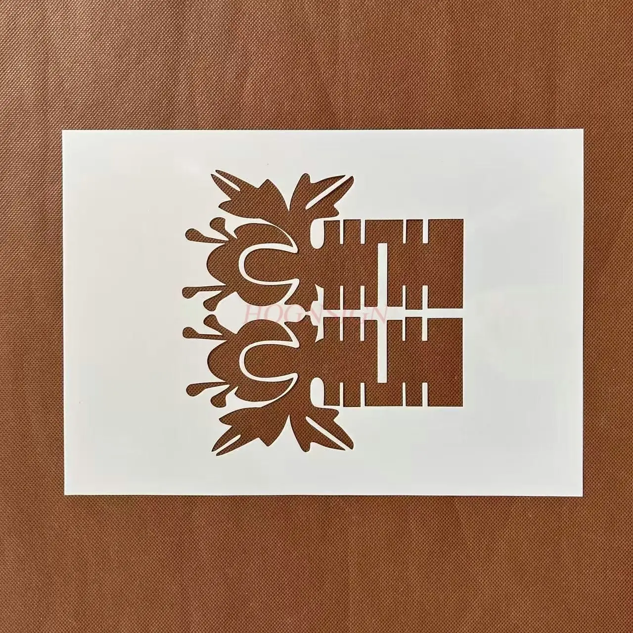 1 قطع زفاف سعيد مزدوج السعادة الخط الجوف خارج مرسومة باليد الكتابة على الجدران رذاذ اللوحة الزفاف الديكور قالب حاكم #2